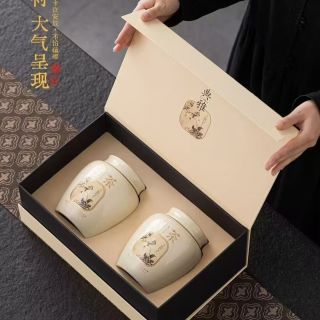 柏叶韵 金骏眉正山小种红茶正宗铁观音大红袍乌龙茶叶新茶礼盒装送礼高档 典雅寿眉白茶200克
