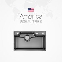摩恩 纳米抗菌涂层 不锈钢大单槽