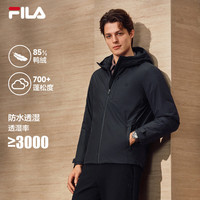 斐乐 蓬蓬羽绒服|FILA防水透湿外套冬季商务休闲男装轻薄保暖连帽上衣