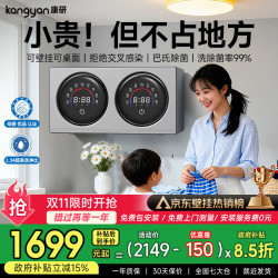 KANGYAN 壁挂双桶滚筒内衣裤全自动洗衣机婴儿小型双仓洗衣机洗烘一体懒人神器星空灰