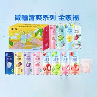 88VIP：锐澳 微醺清爽预调鸡尾酒330ml*12罐低度酒清新果味聚会送礼