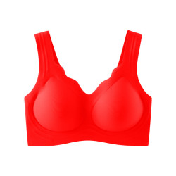 蕉氧芭 无痕内衣女 聚拢固定杯透气粉底液女士文胸
