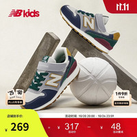 new balance 4-14岁大童时尚拼接舒适运动休闲鞋996