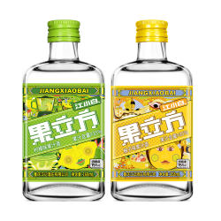 江小白 果立方 蜜桃白葡萄微醺风味 水果酒