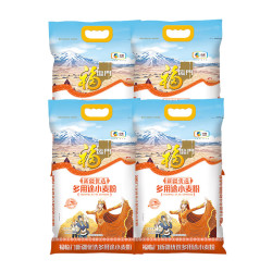 福临门 新疆优选多用途小麦粉10斤*4 四联包（新老包装交替）