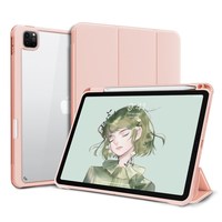 ZOYU 磁吸拆分2022ipadpro保护套2021款ipad9平板air5带笔槽mini6硬壳ari4全包适用苹果11寸防弯亚克力第9代10支架