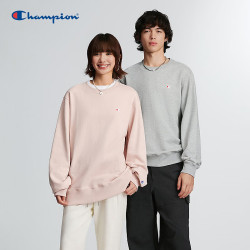 Champion 9.27卫衣男女士2026秋季新款纯棉套头上衣简约宽松美式休闲男装-Y