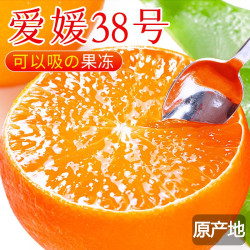 玖原农珍 四川爱媛38号果冻橙现摘水果 甜橘子手剥桔子含箱