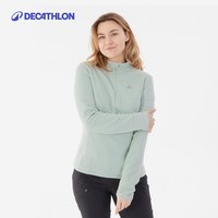 迪卡侬 保暖 女士摇粒绒外套  XS S M L XL 2XL 3XL 4XL