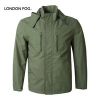 LONDON FOG 男士立领连帽休闲夹克