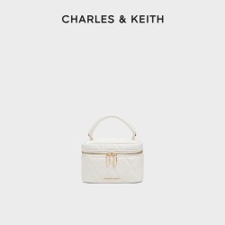 CHARLES & KEITH 菱格链条 女士斜挎包