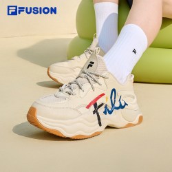 斐乐 泡泡鞋丨FILA FUSION老爹鞋女秋季厚底增高休闲鞋百搭运动鞋