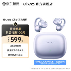 vivo Buds Clip 耳夹式蓝牙耳机 浮光紫