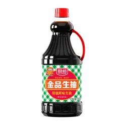 厨邦 金品生抽 特级酿造酱油 1.48kg*1瓶