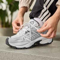 阿迪达斯 下班鞋SHADOW FEVER缓震防滑厚底老爹鞋男女阿迪达斯轻运动 矾土棕/浅褐/金属银 38