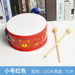 丢沙包 A-1064 双面鼓玩具（1064双面鼓红色）