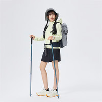 SENSE LEAD 户外防风外套女2026春季新款开衫运动休闲防风外套夹克软壳衣 豚草绿 S