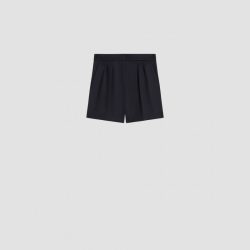 Max Mara MaxMara 女装绵羊毛直筒短裤1146025206