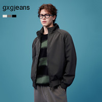 gxgjeans 多色工装分割设计质感美式宽松立领夹克外套 26秋新品 深灰色 L