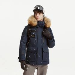 坦博尔 95鹅绒羽绒服男女同款户外运动防水保暖滑雪服工装防寒外套