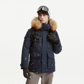 坦博尔 95鹅绒羽绒服男女同款户外运动防水保暖滑雪服工装防寒外套
