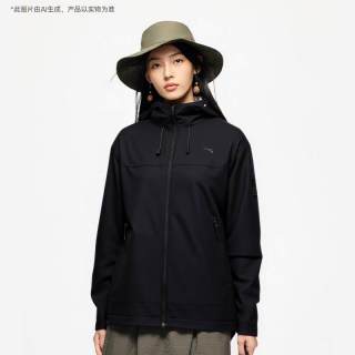 移动端：安踏 2026春季新款户外系列地理冲锋衣女子防泼水两件套162546601