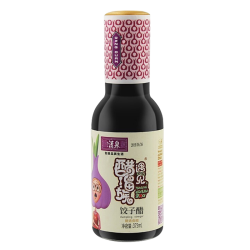 清泉 醋 纯粮酿造饺子醋375ml瓶装 凉拌调味 风味醋蘸料 山西特产