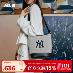 MLB 3ABMS072N-50BKS-F 水桶包 黑色 斜挎包