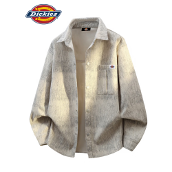 Dickies 牛仔衬衫男2026秋冬季新款外套休闲百搭上衣美式长袖衬衣男装