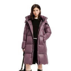 艾莱依 鹅绒服环形枕设计男女同款外套大被子保暖情侣羽绒服7006