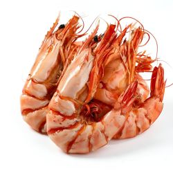 北海湾 中号九节虾干 净重500g 约70只 即食 活虾现烤