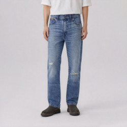 Wrangler 男式牛仔裤百搭时尚秋冬款牛仔裤 浅蓝色