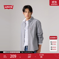 Levi's 26年秋季新款男士美式复古工装休闲衬衫 灰色 L