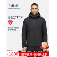 Rab 男士防泼水透气棉衣户外运动棉服