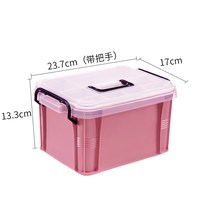 藤家里手 药箱家用医药箱应急箱家庭装药品急救箱收纳盒便携小型大容量药盒