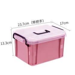 藤家里手 药箱家用医药箱应急箱家庭装药品急救箱收纳盒便携小型大容量药盒