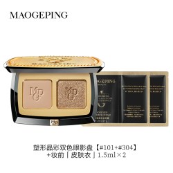 毛戈平 塑形晶彩眼影盘哑光珠光四色大地眼影化妆