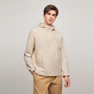 TOMMY HILFIGER 防晒速干凉感吸湿轻薄夹克
