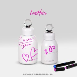 labheenoor LAB HEENOOR情侣对杯套装随手杯咖啡杯新婚生日礼物女友订婚礼盒