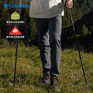 哥伦比亚 2026秋冬新品户外男裤休闲运动拒水防风热能保暖软壳长裤
