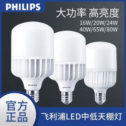 飞利浦 LED灯泡 E27/E40 大功率 高亮球泡灯