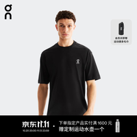 昂跑 Club-T 男款经典运动风柔软亲肤舒适休闲T恤 Black 黑色 L
