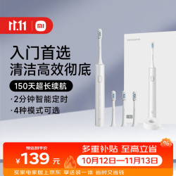 米家 T302 150天续航 银灰 电动牙刷