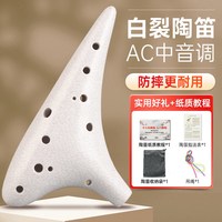 移动端：PTNOKA 陶笛12孔小学生专用中音AC调仿木树脂防摔陶笛初学者入门乐器陶埙