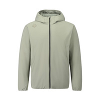 迪桑特 SKI STYLE系列运动户外休闲男士轻盈保暖可打包连帽棉服新品 PL-淡青柠色 L (175/96A)