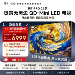 雷鸟 鹤7 Pro 26款 75R79A Pro 液晶电视 75英寸 普通挂架