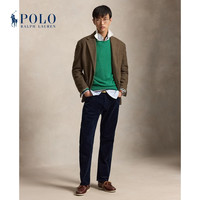 拉夫劳伦 Polo Ralph Lauren 拉夫劳伦男装 26年秋季Hampton弹力直筒灯芯绒长裤 410-深蓝色 32 (32/32)