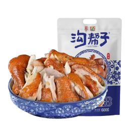 沟帮子 熏鸡600g/袋 真空非整只手撕鸡