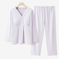 ROVO 秋冬加厚保暖睡衣 月子服套装