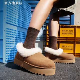 88VIP：UGG 【厚底毛领】女士毛毛鞋 1166733